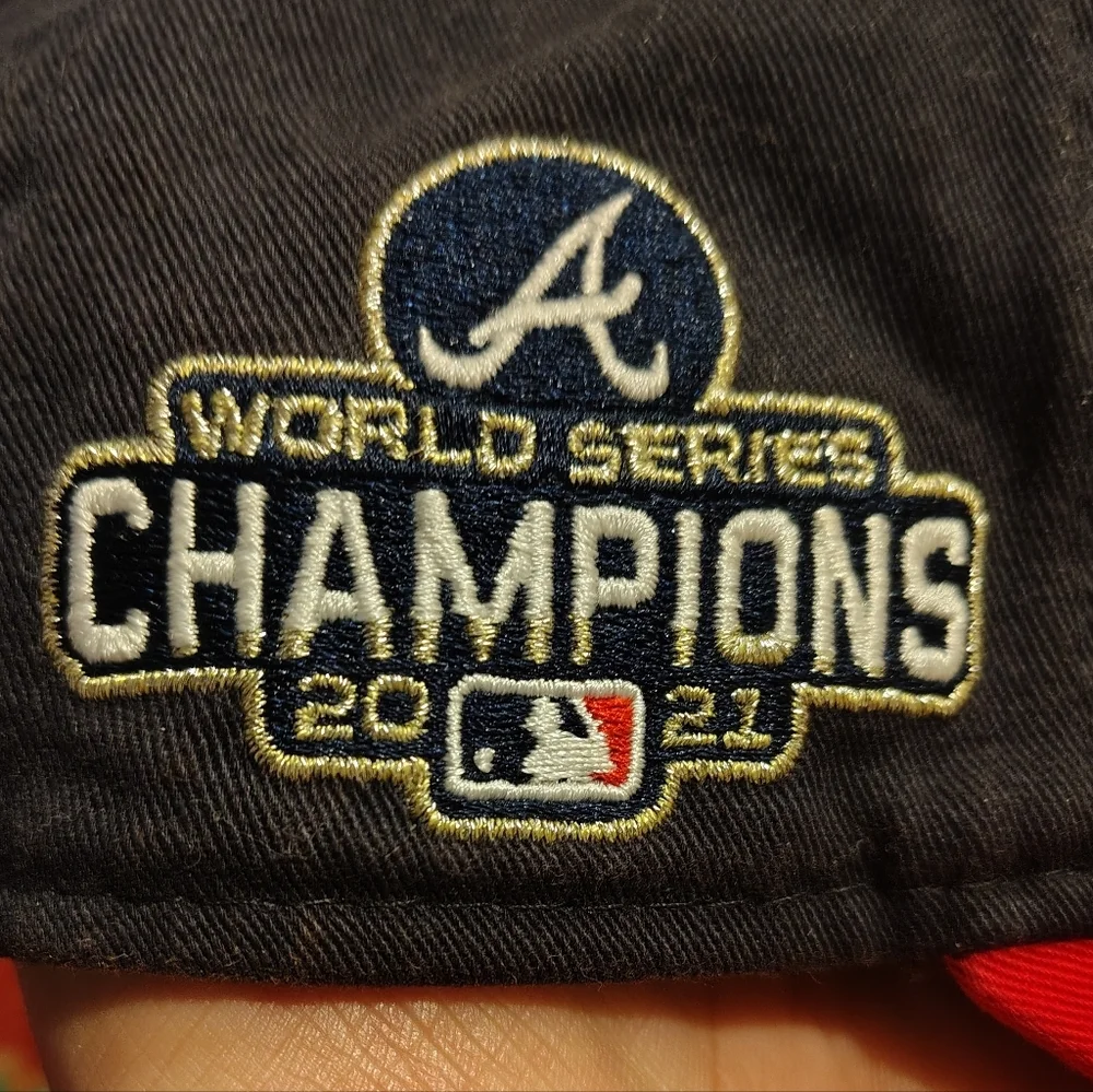 New Era Atlanta Braves 2021 World Series Champions